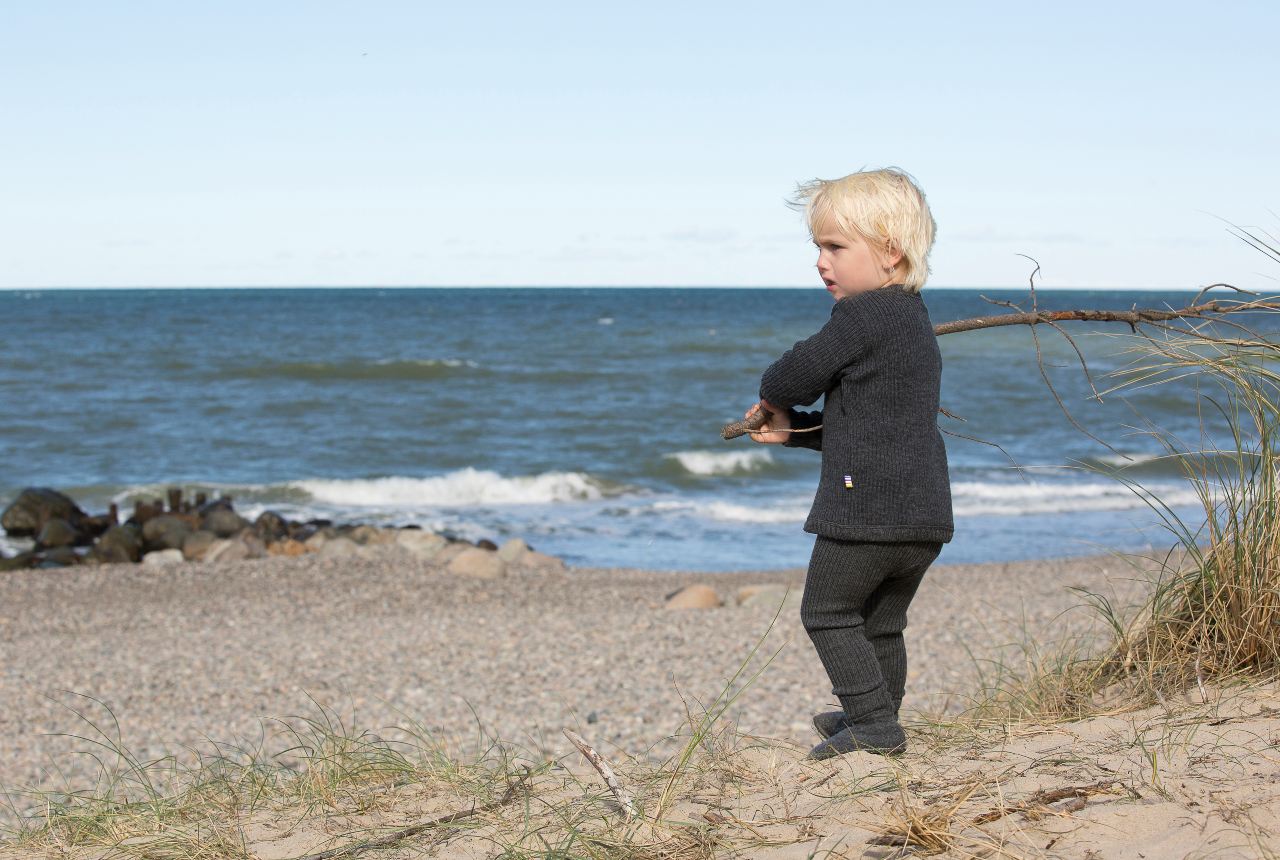 Joha uld til barnet efterårsgarderobe