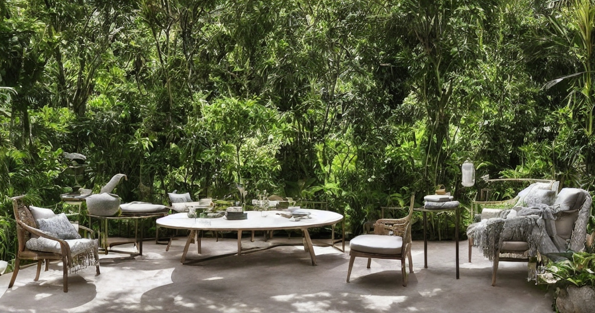 Skab et luksuriøst udendørsrum med en otiumstol: Lad naturen blive din terapeut