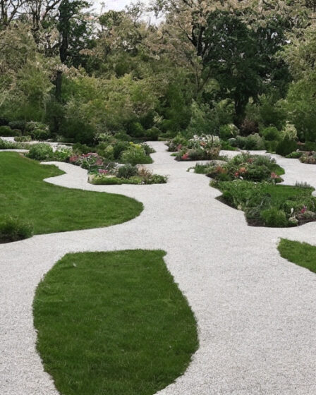 Skab et smukt og vedligeholdelsesfrit udendørsområde med granitskærver